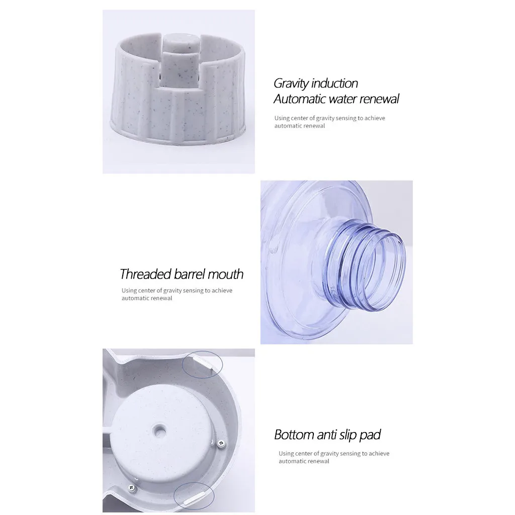 Гравитационный дозатор воды для домашних животных л автоматическая кормушка