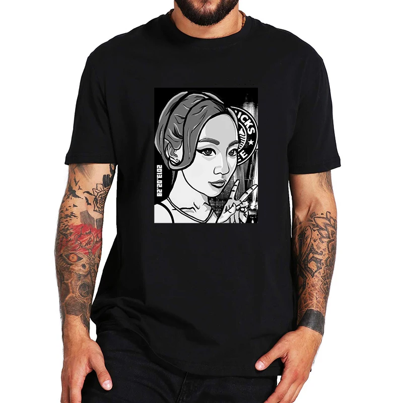 

Hiphop T-shirt Harajuku Y2K Top Harajuku Retro Korean Style Punk Girl Gothic Anime Print Clothes Plus Size Unisex