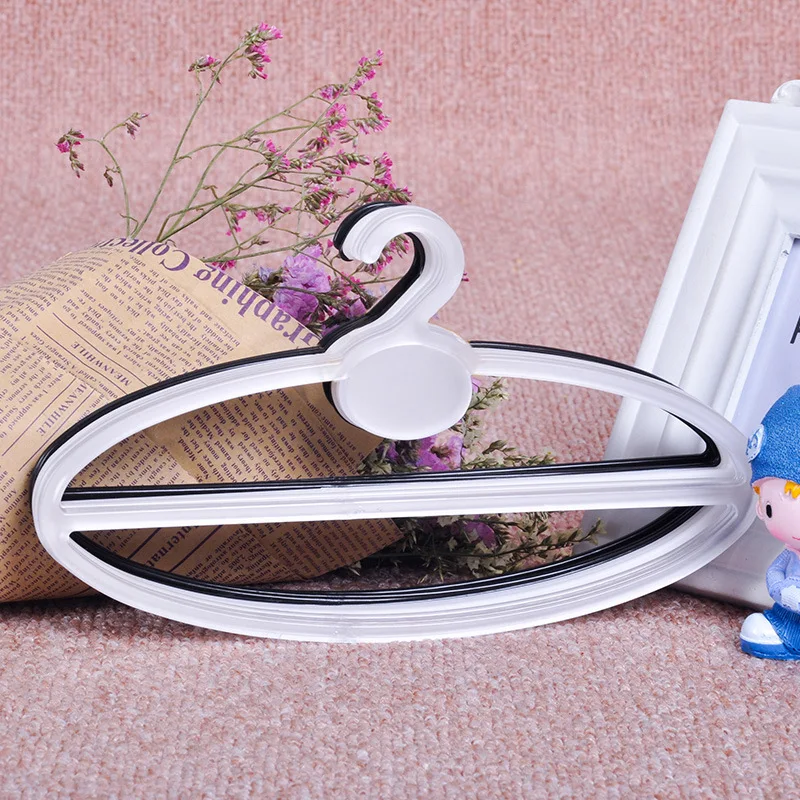 50 шт. Пластик простой дизайн Овальный спрей пояс шарф кольцо ящик для хранения