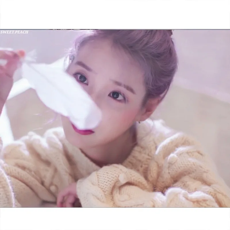Милый Повседневный свитер kpop IU Lee Ji Eun same wind wild в стиле ретро женская зимняя