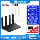 Huawei AX3  AX3 Pro четырехъядерный маршрутизатор WiFi 6 + 3000 Мбитс международная версия быстрое подключение двухъядерный процессор