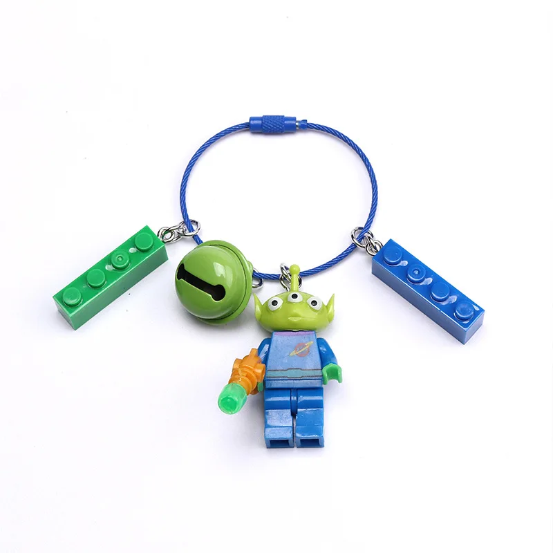 Новый конструктор marvel цепочка для ключей три глаза странная Фея Еда Курица серии