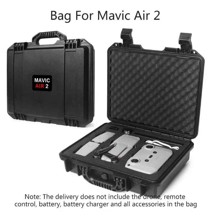 

H054 Explosion-proof Box Waterproof Storage Bag Hard Cover Shell Handbag Portable Case for D-JI Mavic Air 2 Drone Accessories