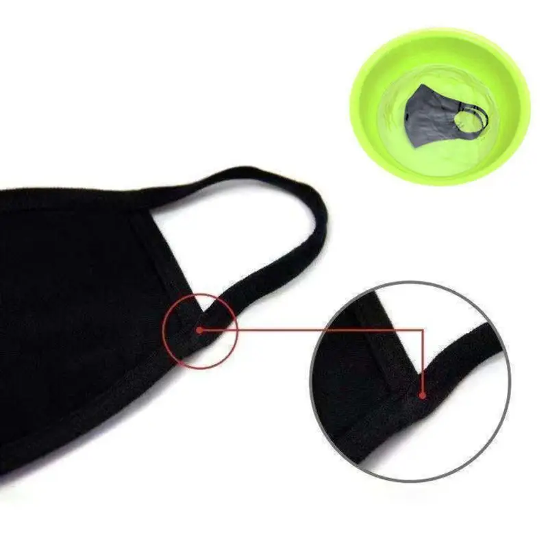 

10Pcs/Set Unisex Anti Dust Cotton Mouth Mask Double Layer Washable Mouth-Muffle