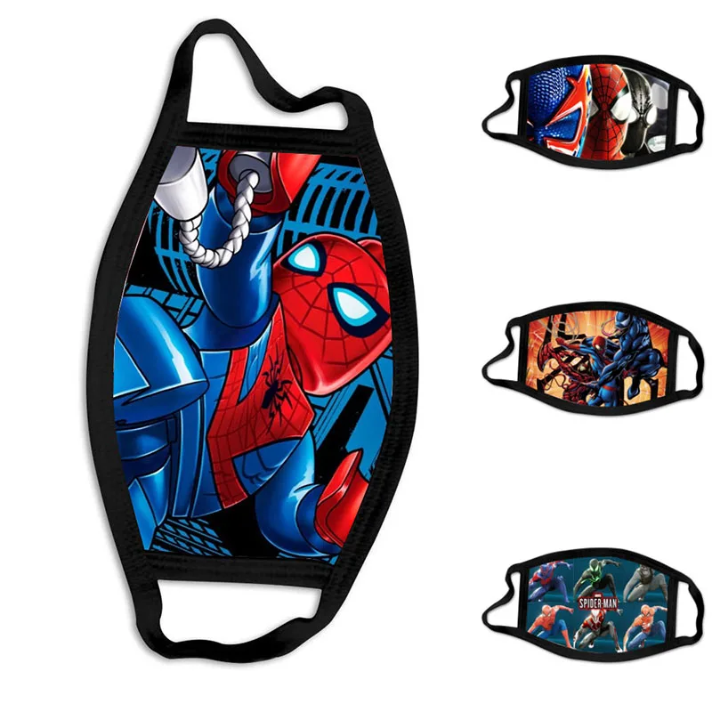 5 шт. маска для защиты от пыли с 3D принтом американские мстители|Аксессуары