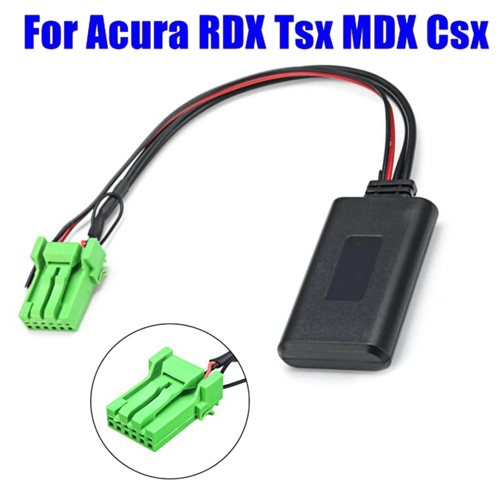 Автомобильный Bluetooth Интерфейс адаптером AUX 5V 12V для BMW RDX TSX MDX CSX коробка передач 6 PIN