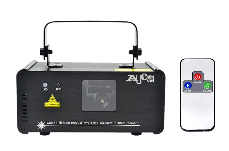 AUCD IR Remote PRO Mini 8CH DMX 200mW красный лазерный проектор освещение для дискотеки диджея
