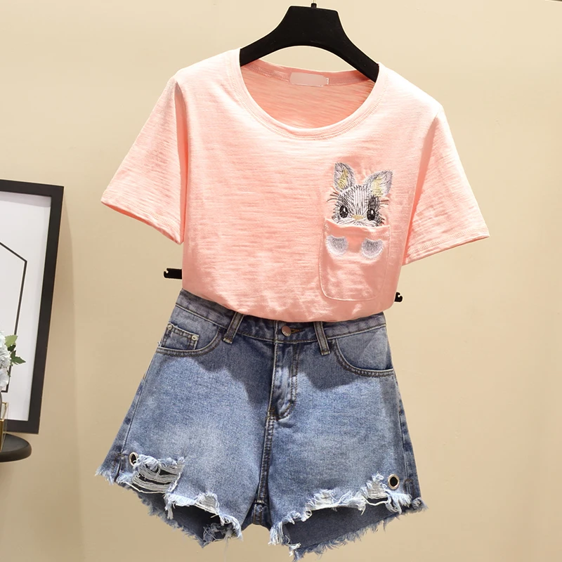 

T-shirt Tops Shirt The new summer 2021 ms white han edition comfortable bamboo cotton short sleeve dress half sleeve blouse