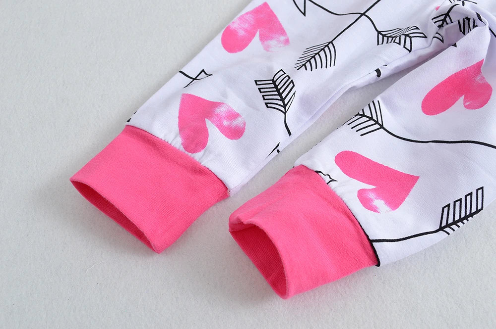 2019 Лидер продаж осенний комплект одежды для маленьких девочек комбинезон с