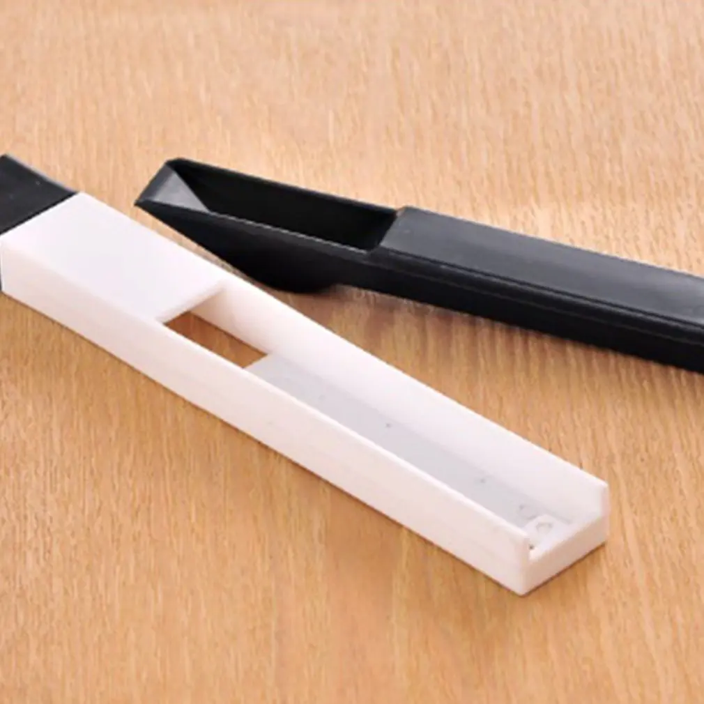 

Multi-Purpose Kitchen And Bathroom Door And Window Groove Cleaning Brush Crevice Brush With Dustpan Keyboard Swipe