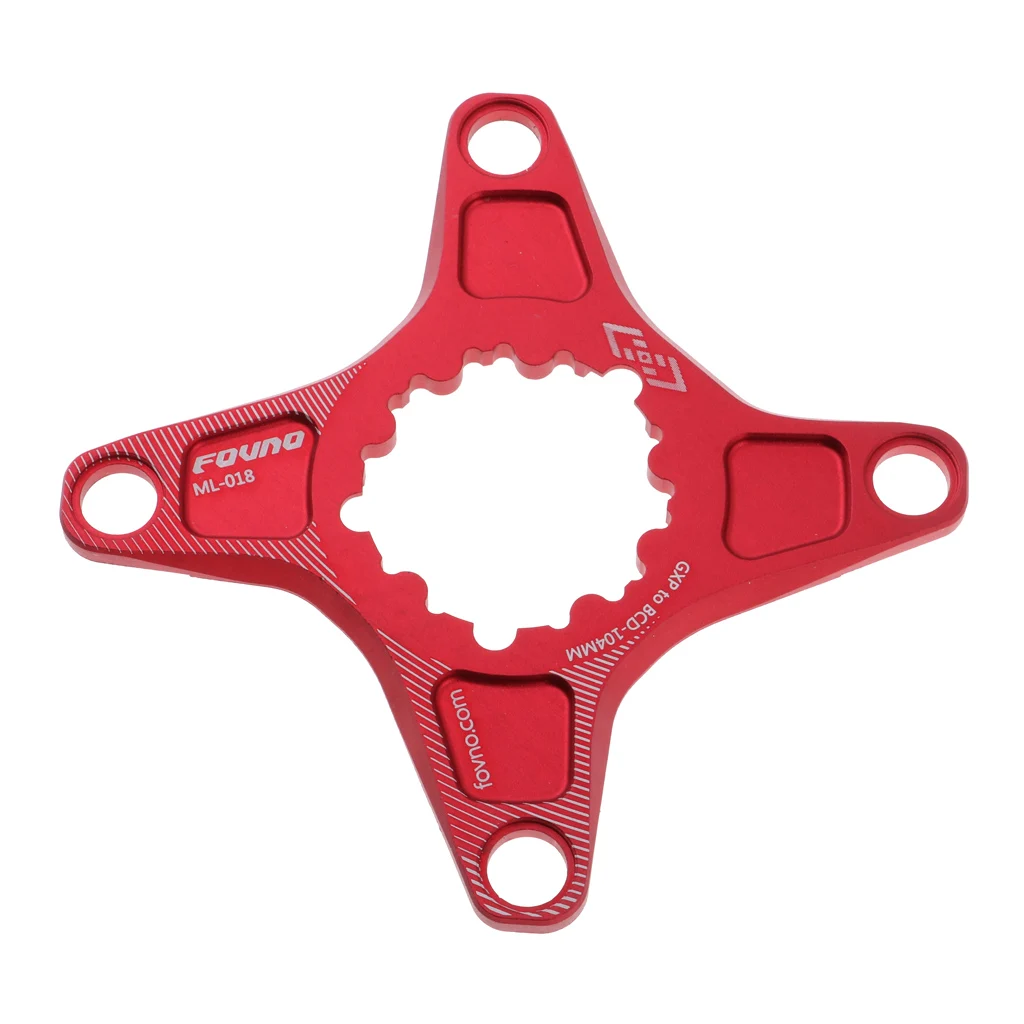 Велосипедный коленчатый адаптер Spider GXP на BCD 104 мм переходник для горного и