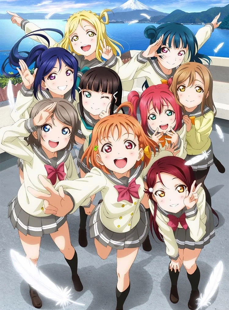 2020 Fashion Anime Love Live! Sunshine!! Cosplay Costume Aqours School Uniforms Kurosawa Ruby Sailor Suit Wig | Тематическая одежда