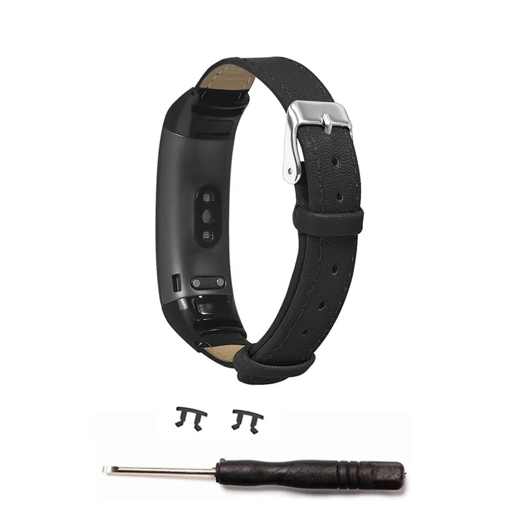 Кожаный ремешок из микрофибры для Huawei Honor Band 3/3 Pro сменный умного браслета |