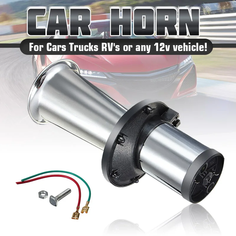 

110dB 12V Antique Vintage Car Truck Air Horn OO-GA Classical Horn For Ford Model T Style Old School Horn Chrome Siren Hooter