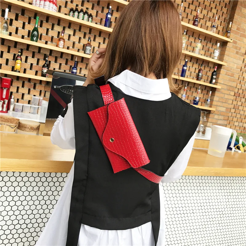 2019 крокодиловая поясная сумка женская кожаная модная однотонная полиуретановая