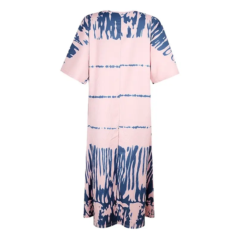 

Summer Woman Dress New Style Europe and America WOMEN'S Dress Loose Printed Dress Korean Fashion Boho Beach Casual Dresses
