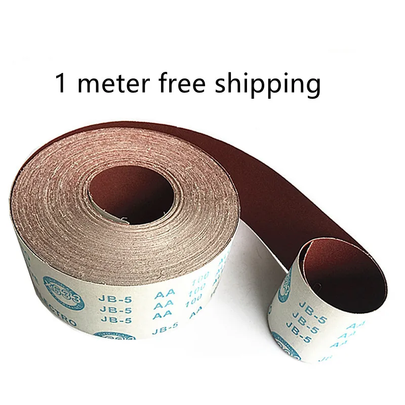 1 mater рулон наждачной бумаги для шлифовки полировки инструментов P80/100/120/180/240/320