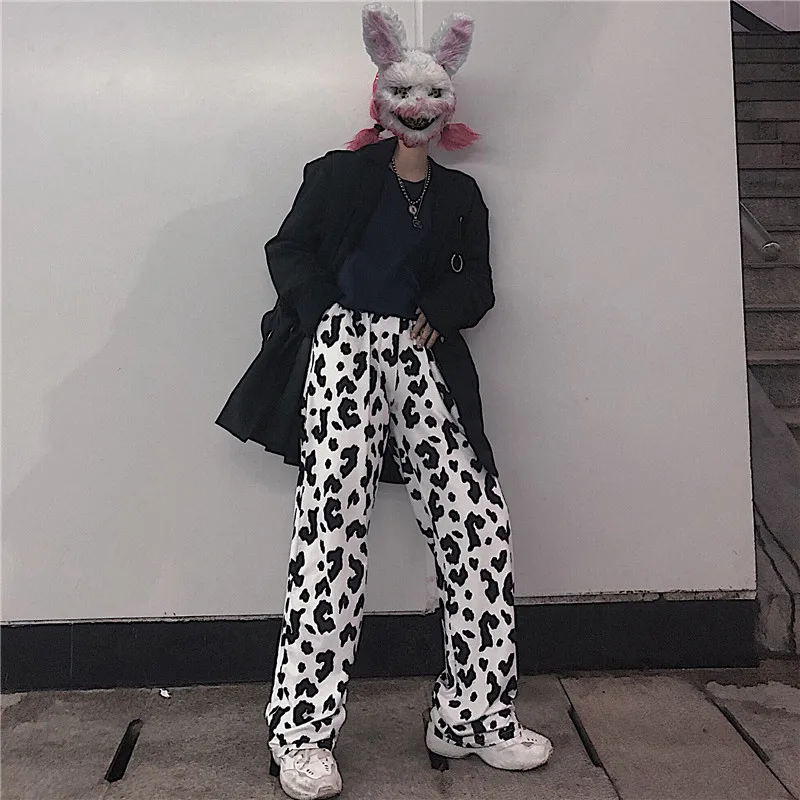 

Streetwear hoodie hip hop women goose down leopard print warm long sleeve top 2021 winter hip hop women