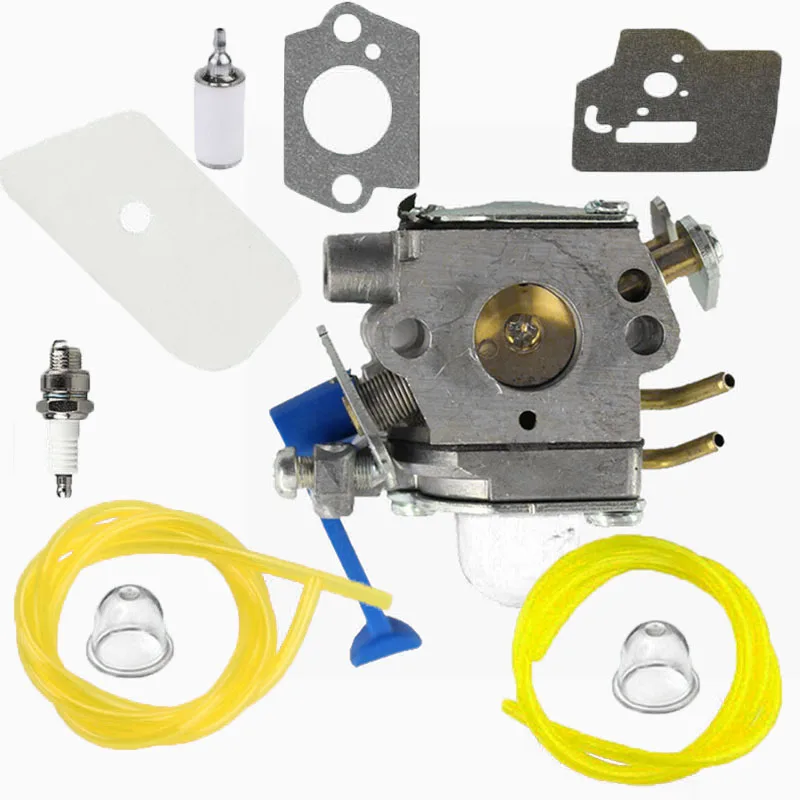 128CD 128L Карбюратор Комплект для HUSQVARNA 124L 125L 125LD 128C 128LD 128LDX 128R прокладки топлива линии