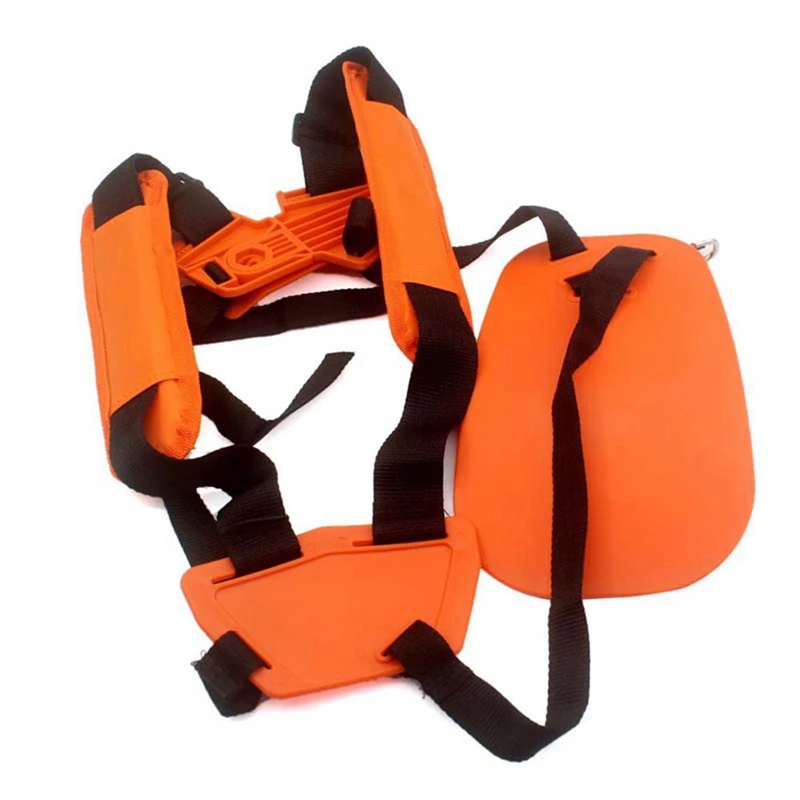 Двойной плечевой ремень для триммера желтого цвета |