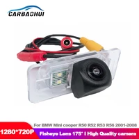 for bmw mini cooper r50 r52 r53 r56 2001 2008 car reversing back up camera fish eyes night vision waterproof high quality hdrca