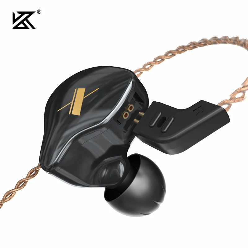 KZ EDX 1 динамические наушники-вкладыши HIFI бас наушники для бега спортивные