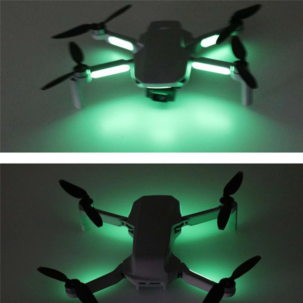 2 шт./компл. светящиеся наклейки ночных полетов Светящиеся Декоративные патч для