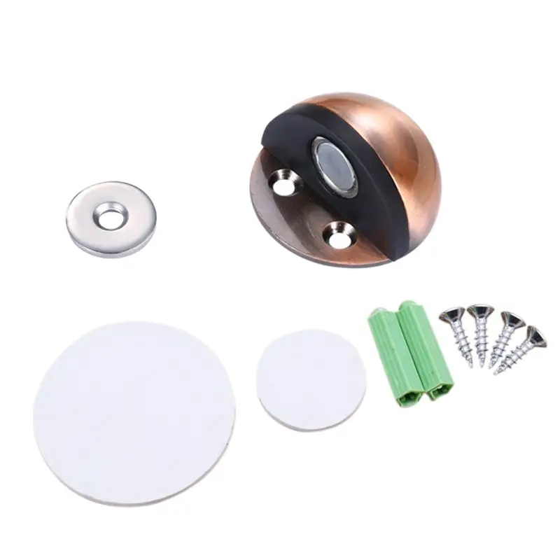

Magnetic Nail-free Floor Mounted Door Stopper Stainless Steel Non Punching Stick
