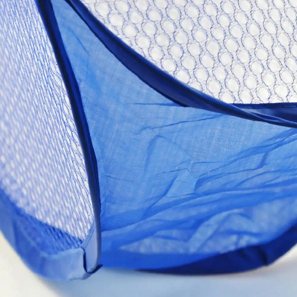 

2pc Foldable Mesh Laundry Basket Square Folding Laundry Basket Household Clothing Organizer Dirty Clothes Basket