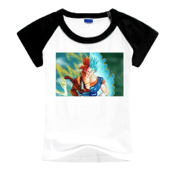 Детская футболка с героями мультфильмов BJN Повседневная для мальчиков аниме