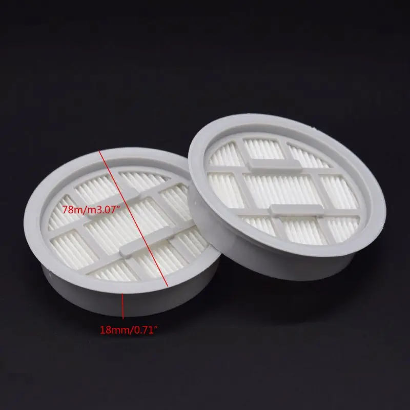 

Y98B Replacement Vacuum Cleaner Round Filters Mesh Net Washable High Density Cotton Elements for VC20/VC21/VC20S Household Parts