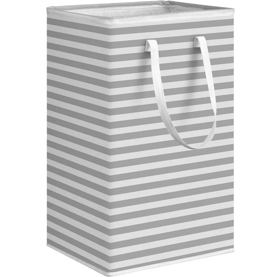 

75L Laundry basket Large Clothes storage Basket with Extended handle for Storage basket Toys in Bedroom Foldable Hamper