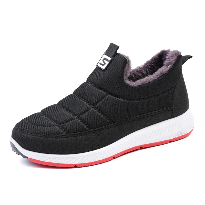 

Women Plush Winter Snow Boots 2021 Woman Ankle Boots Botas De Mujer Couples Casual Men Warm Cotton Female Sneakers Walking Shoes
