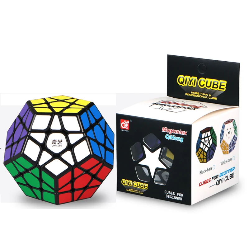 QIYI megaminxeds 12 Сторон Magic Cube stickerless Скорость Профессиональный Кубик Рубика от