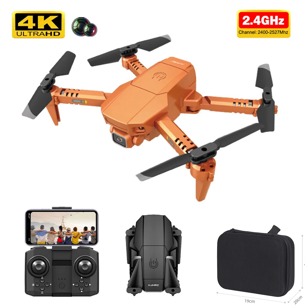 

New HJ78 Mini Drone 4K HD Profesional Camera Light Flow Wifi Fpv Helicopter Altitude Hold Foldable RC Quadcopter Dron Toy Gift