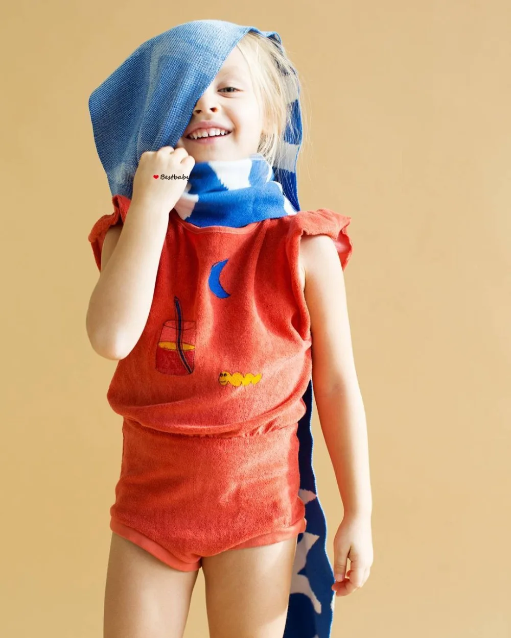 2020 летние Тао Брендовая детская одежда комплект одежды для маленьких девочек