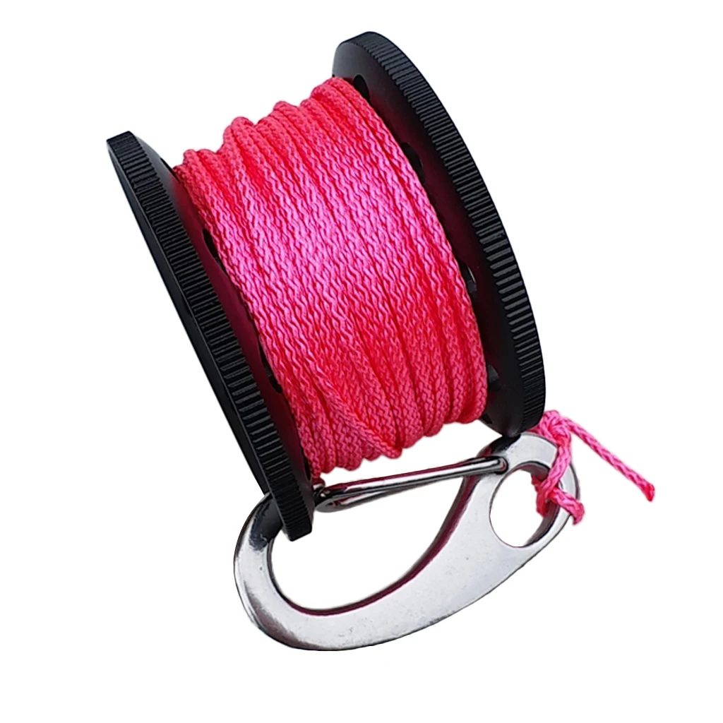 Катушка для подводного плавания с катушкой линией и яйцом Quick Link black | Спорт