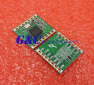 Беспроводной трансивер RFM69CW HopeRF 868 МГц с RFM12B совместимым отпечатком пальца |