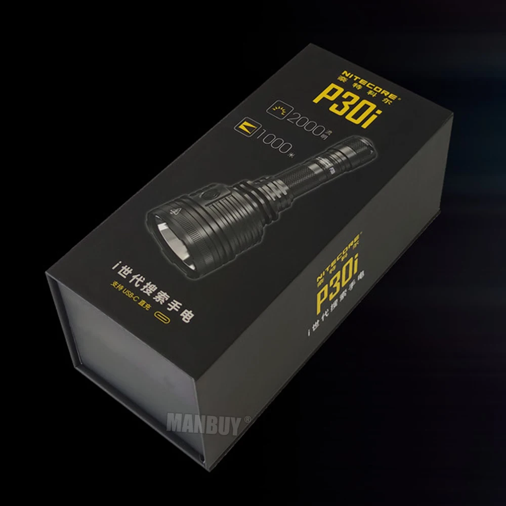 Цена Nitecore P30i + NL2150HPi 5000 мАч 21700 перезаряжаемая батарея + RSW2i дистанционный 2000 люмен Cree светодиодный наружный поисковый тактический фонарик походна...