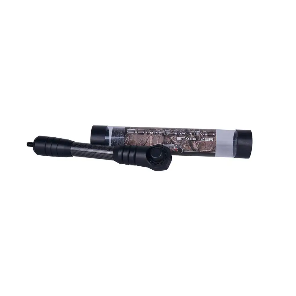 1pc Archery Compound Bow Stabilizer 6 Inches Adjustable Damper Balance Reduce Noise Shock Silencer | Спорт и развлечения