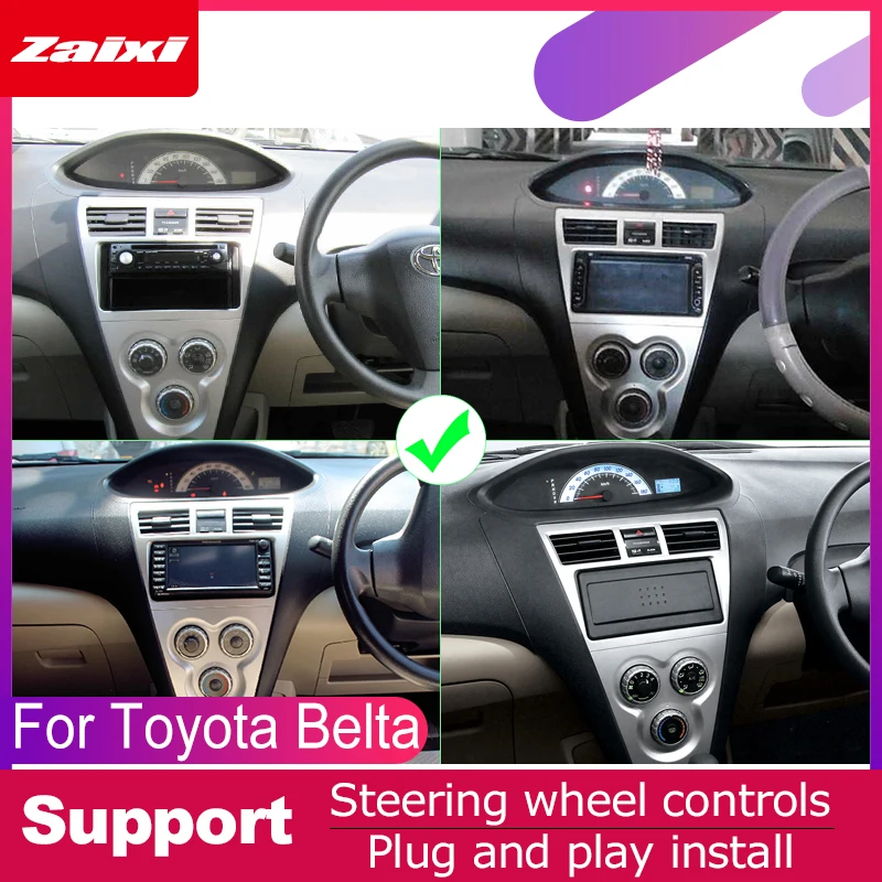 Автомобильная Мультимедийная система ZaiXi 2 DIN DVD-плеер GPS-навигация радио для Toyota