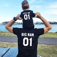 family matching clothes big man little man father and me t shirt summer mommy and me clothes matching family outfits clothes