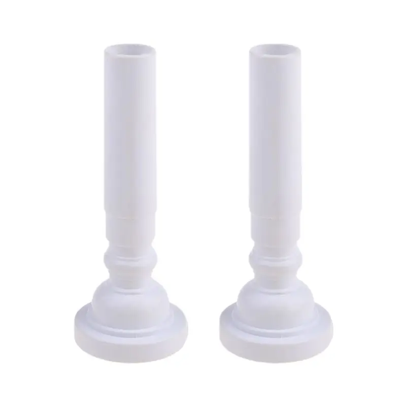 

2pcs Black/White Plastic Trumpet Mouthpiece for Trumpet Accessories