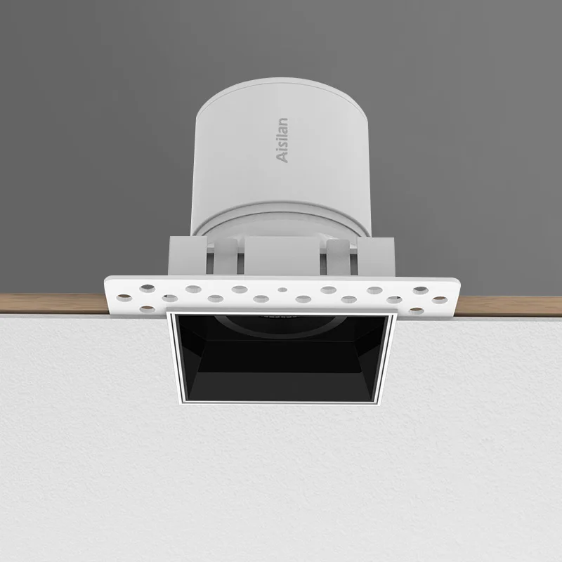 Aisilan светодиодные встраиваемые светильники Потолочный светильник квадратный