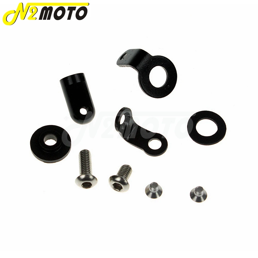 Насос тормозной муфты для мотоциклов черный алюминиевый Универсальный