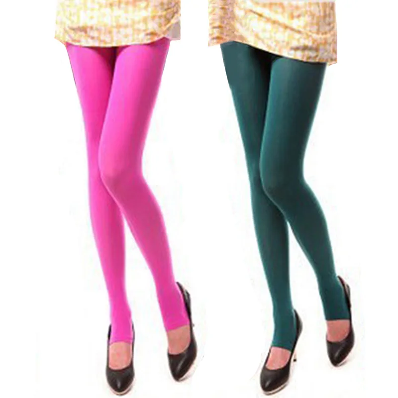 Женские колготки карамельных цветов 120D пикантные тонкие бесшовные эластичные