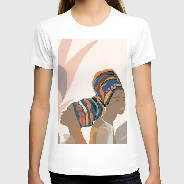 

Женская футболка с турбанами