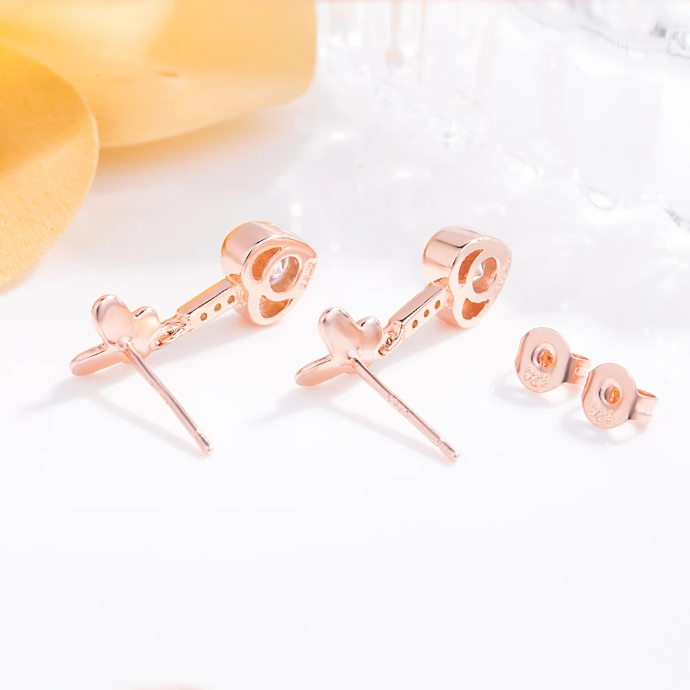 Милые серебряные ювелирные изделия для девочек из стерлингового серебра 925 пробы