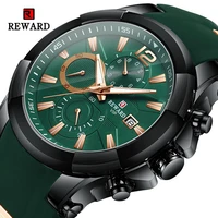 reward fashion men watch waterproof chronograph timepiece male sport date quartz wristwatches anti scratch luminous wrist watch