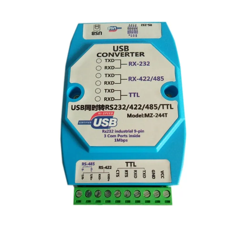 

Ft232 Usb to 232 485 422 TTL Simultaneous Use 4 and 1 Display 3 Commz-244t